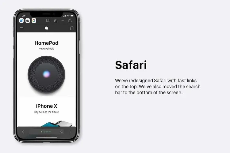 Imagens mostram as novidades que podem ser estreadas no novo iOS