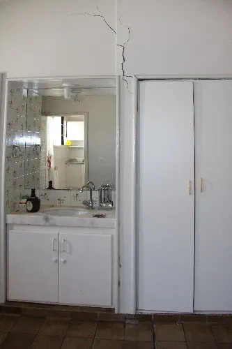 Engenheiros da Defesa Civil estiveram no bairro do Pinheiro 