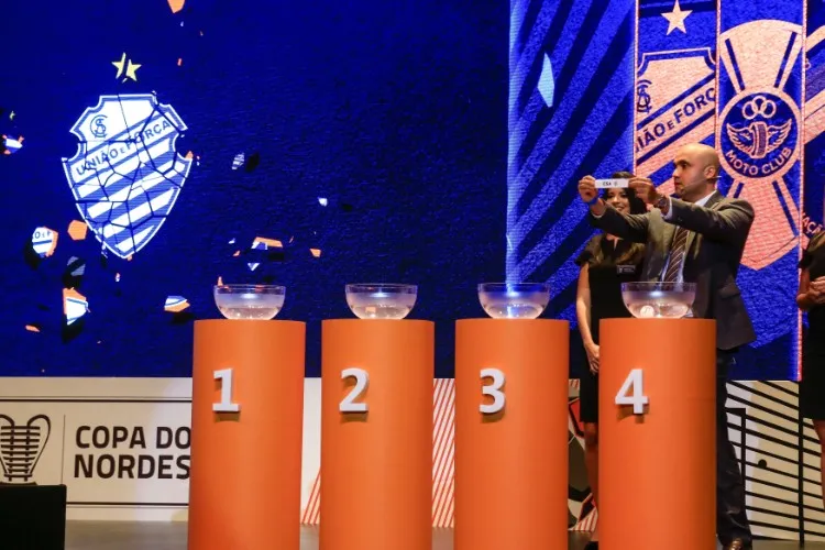Copa do Nordeste: Sorteio em Maceió define grupos da competição 