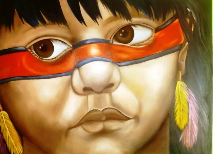 Pintor reuni movimentos artísticos com figuras típicas do Nordeste