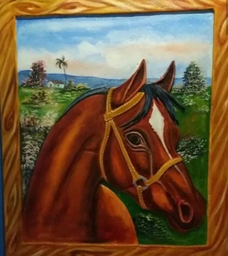 Pintor reuni movimentos artísticos com figuras típicas do Nordeste
