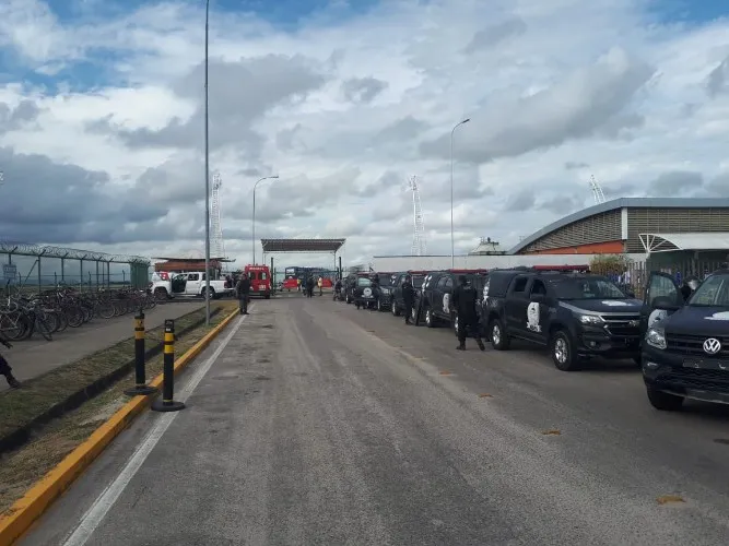 Torcedores vibram com a chegada da delegação azulina em Maceió