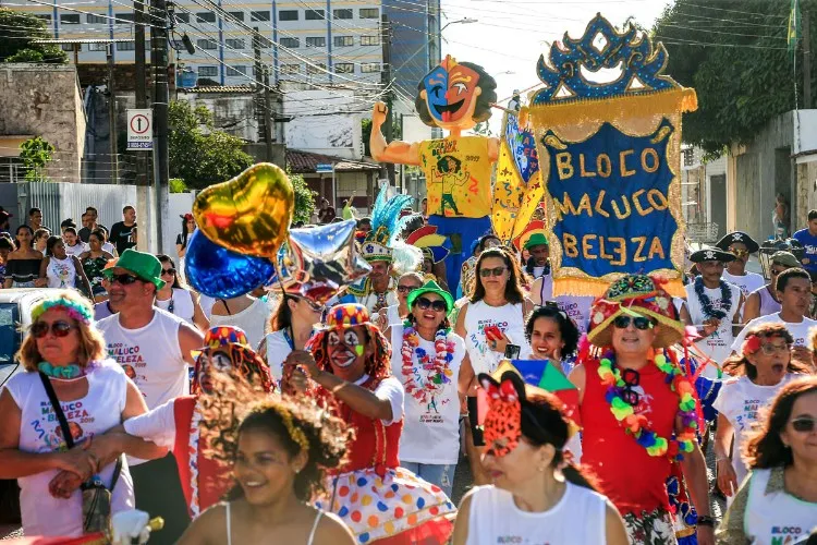 Cerca de 500 foliões participaram da 28ª edição do bloco