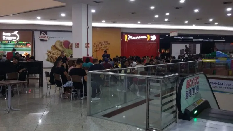 Grande público transformou a madrugada no Shopping em um dia correiro pelo centro da cidade 
