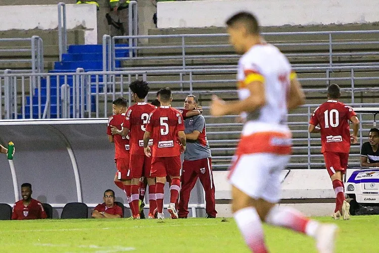 Equipes se enfrentaram nesta terça-feira, no Rei Pelé, pela Pré-Copa do Nordeste