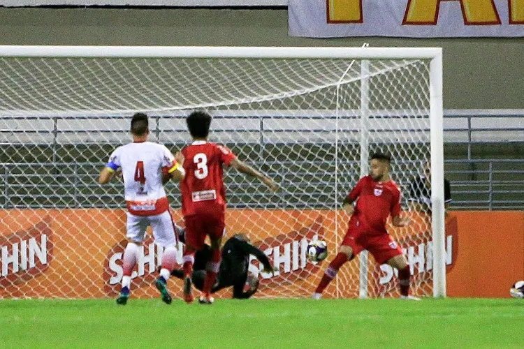 Equipes se enfrentaram nesta terça-feira, no Rei Pelé, pela Pré-Copa do Nordeste