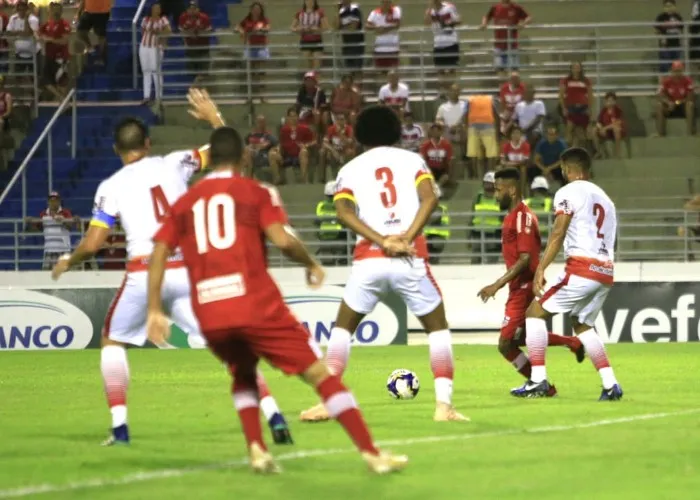 Equipes se enfrentaram nesta terça-feira, no Rei Pelé, pela Pré-Copa do Nordeste