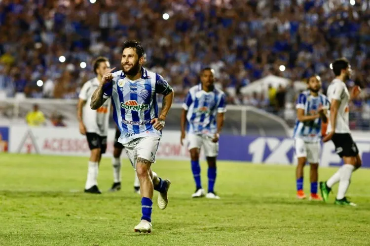 Azulão começa vencendo mas cede o empate: 2 a 2