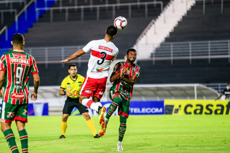Em duelo equilibrado, CRB e CSE empatam em 1 a 1 no Rei Pelé pelo Alagoano