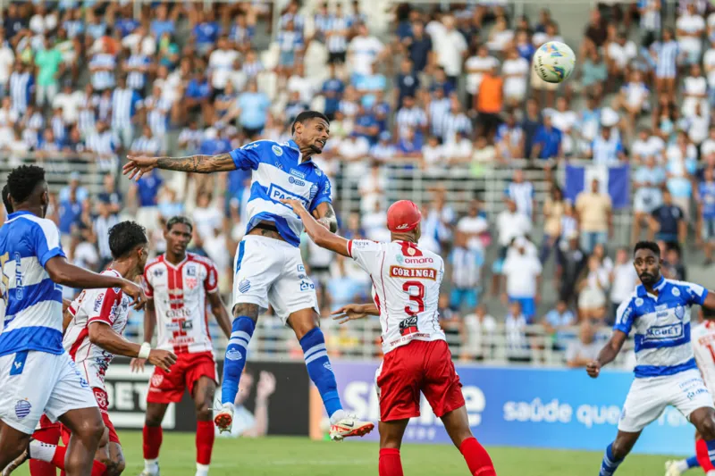 CSA levou alguns sustos no fim do primeiro tempo