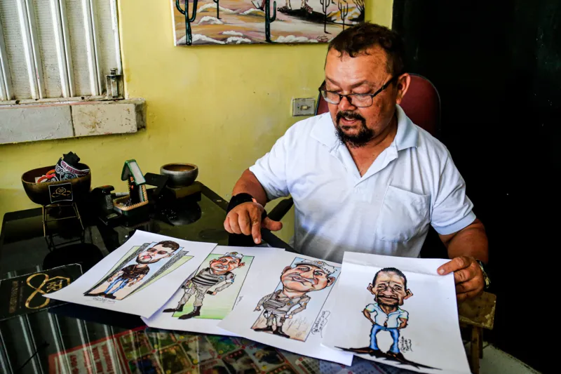 Artista autodidata transforma ferro velho em obras de arte no Sertão de Alagoas