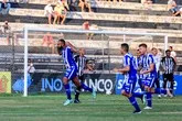 Dalberto comemora gol pelo CSA no clássico contra o ASA, em Arapiraca, pelo Campeonato Alagoano