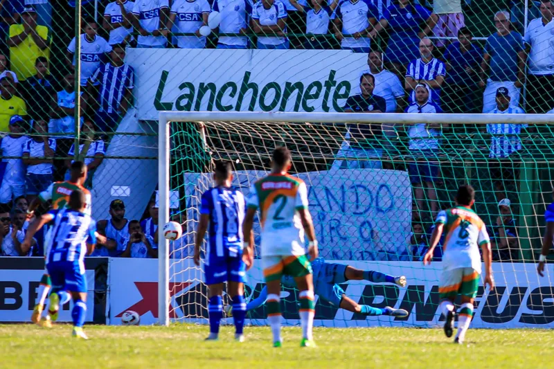 CSA fica no empate com o Coruripe e é eliminado do Alagoano 2023: 1x1