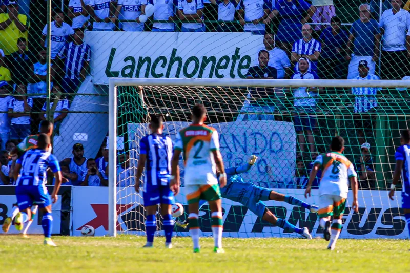 CSA fica no empate com o Coruripe e é eliminado do Alagoano 2023: 1x1