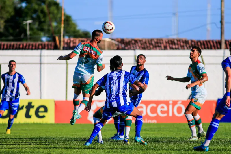 CSA fica no empate com o Coruripe e é eliminado do Alagoano 2023: 1x1