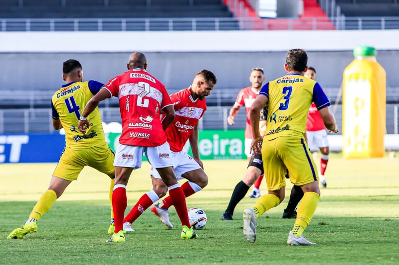 CRB vence o Aliança, pelo Campeonato Alagoano, e entra no G4: 2 a 0