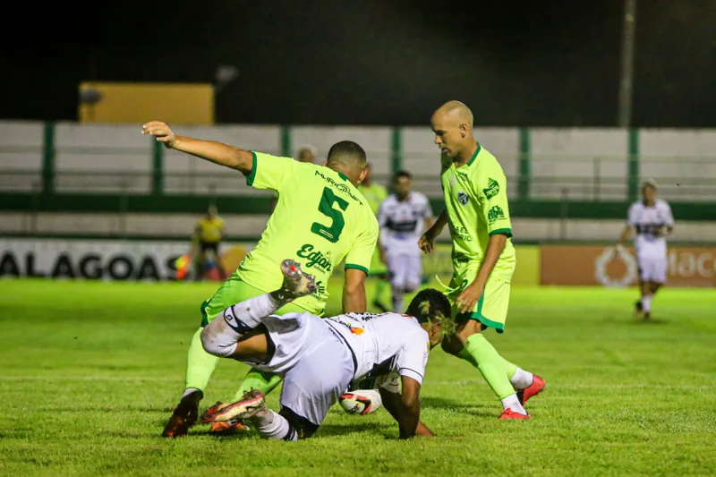 Com gol no fim, ASA vence o Murici fora de casa em jogo de ida das semis do Alagoano:2 a 1