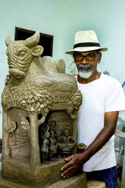 João das Alagoas e a arte de contar histórias por meio do barro