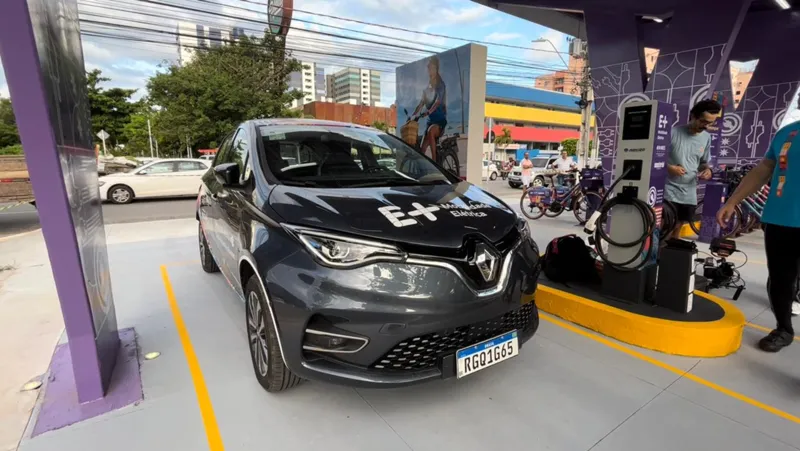 Maceió terá posto para recarga gratuita de carros elétricos