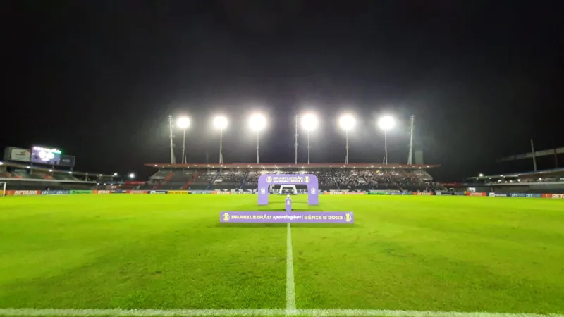 O palco mais bonito do futebol alagoano iluminado!