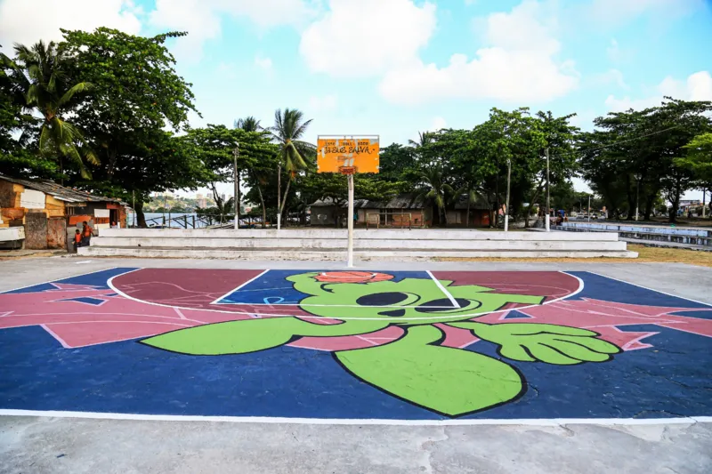 NBA entrega nesta segunda quadra de basquete para comunidade do Vergel