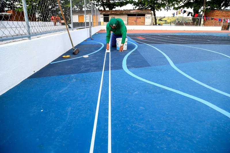 NBA entrega nesta segunda quadra de basquete para comunidade do Vergel