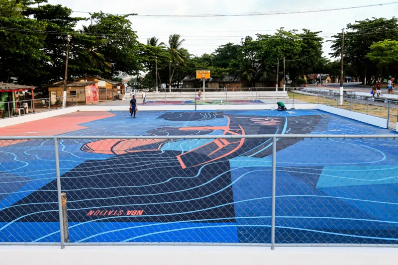 NBA entrega nesta segunda quadra de basquete para comunidade do Vergel