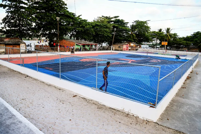 NBA entrega nesta segunda quadra de basquete para comunidade do Vergel