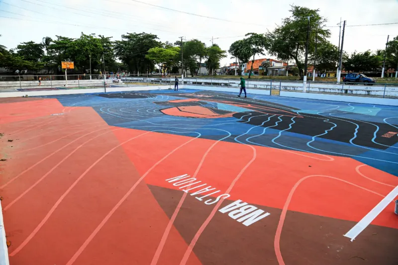 NBA entrega nesta segunda quadra de basquete para comunidade do Vergel
