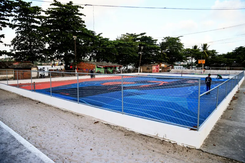 NBA entrega nesta segunda quadra de basquete para comunidade do Vergel
