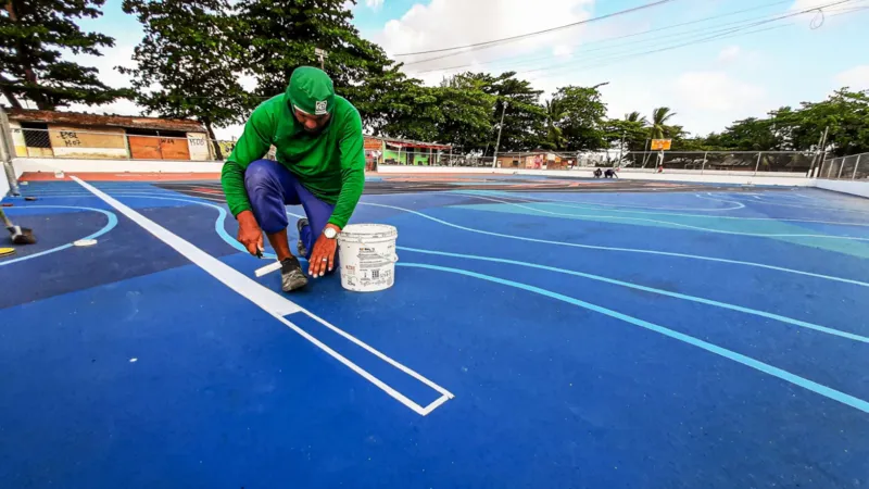 NBA entrega nesta segunda quadra de basquete para comunidade do Vergel