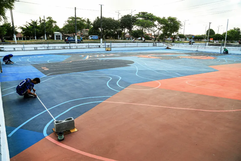 NBA entrega nesta segunda quadra de basquete para comunidade do Vergel