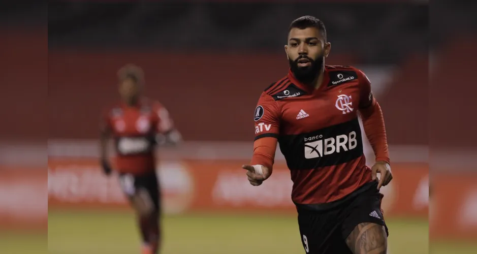 Gabigol, Flamengo x LDU