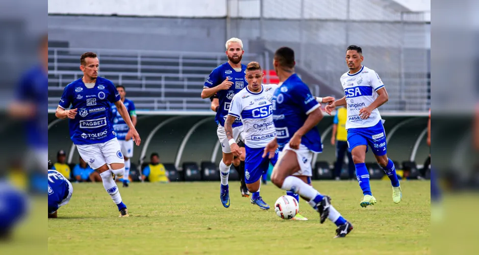 CSA venceu o Cruzeiro na rodada anterior do Campeonato Alagoano