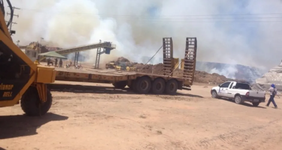 Imagem ilustrativa da imagem Novo incêndio atinge armazém da GranBio, em São Miguel dos Campos