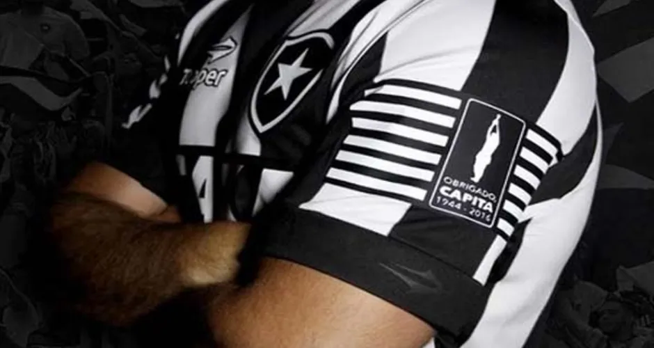 Imagem ilustrativa da imagem Botafogo faz camisa especial para homenagear Capita contra o Coxa