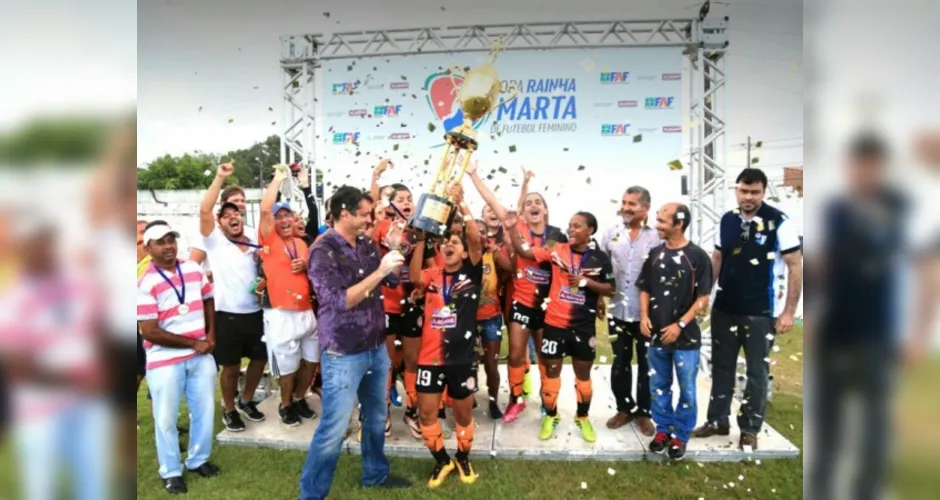 Imagem ilustrativa da imagem União Desportiva empata com CSA e é bicampeão da Copa Rainha Marta