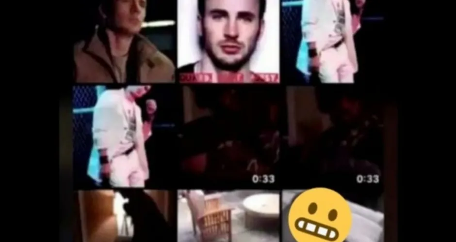 Imagem ilustrativa da imagem Chris Evans posta nude sem querer após compartilhar vídeo de sua família