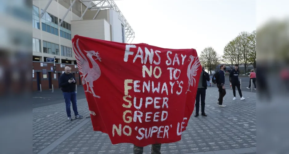 Protesto Liverpool superliga