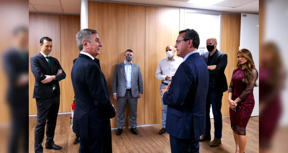 Collor se reuniu no Banco do Brasil com presidente e vice-presidentes da instituição