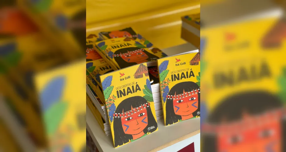 Imagem ilustrativa da imagem Escritora brasileira Isa Colli lança o livro ‘Descobertas de Inaiá’