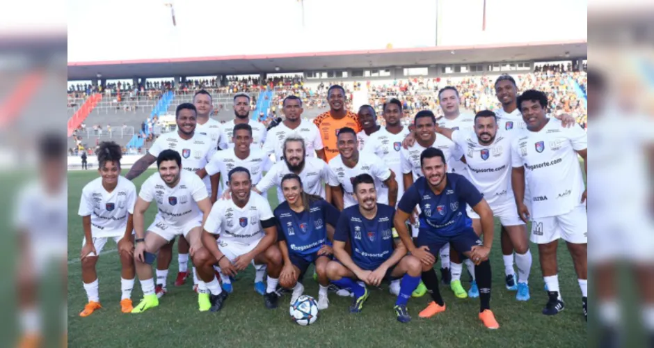 Zé Carlos, Pedrinho, Michel Douglas, Dawhan e o governador Renan Filho foram alguns dos presentes em 2019