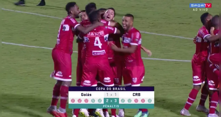 CRB venceu Goiás nos penaltis, por 3 a 2, pela segunda fase da Copa do Brasil de 2019