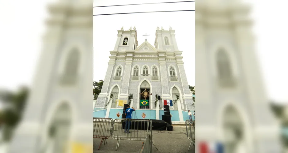 Além da restauração da Igreja dos Martírios, também foi inaugurada a requalificação do Largo de São Gonçalo e da Igreja do Amparo