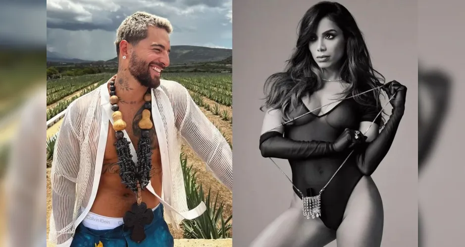 Maluma publicou uma foto enigmática no Instagram e fãs apontam indireta para Anitta