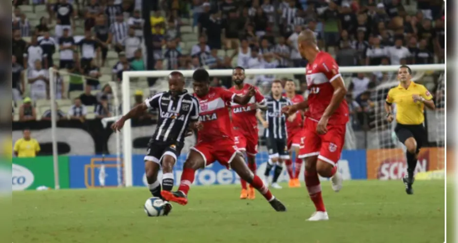 O Ceará eliminou o CRB nas quartas do Nordestão de 2018 pelo critério qualificado do gol fora de casa