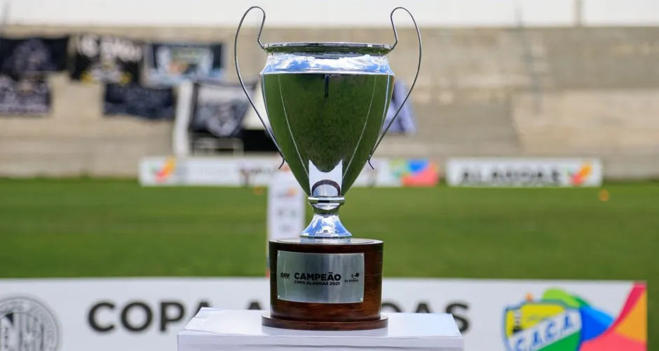 Taça da Copa Alagoas de 2021. Torneio começou no dia 12 de janeiro deste ano