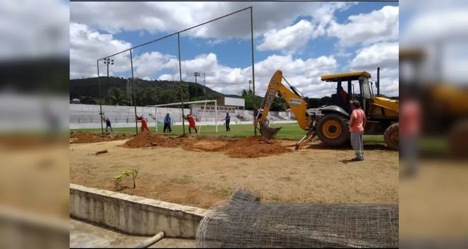 Estádio Juca Sampaio, em Palmeira dos Índios, passou por pequenas reformas