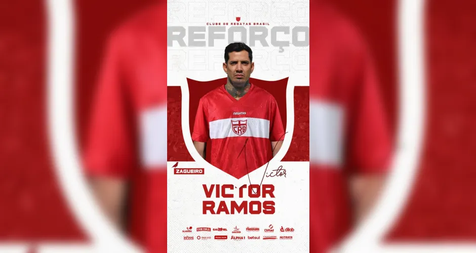 Victor Ramos é o novo reforço do CRB