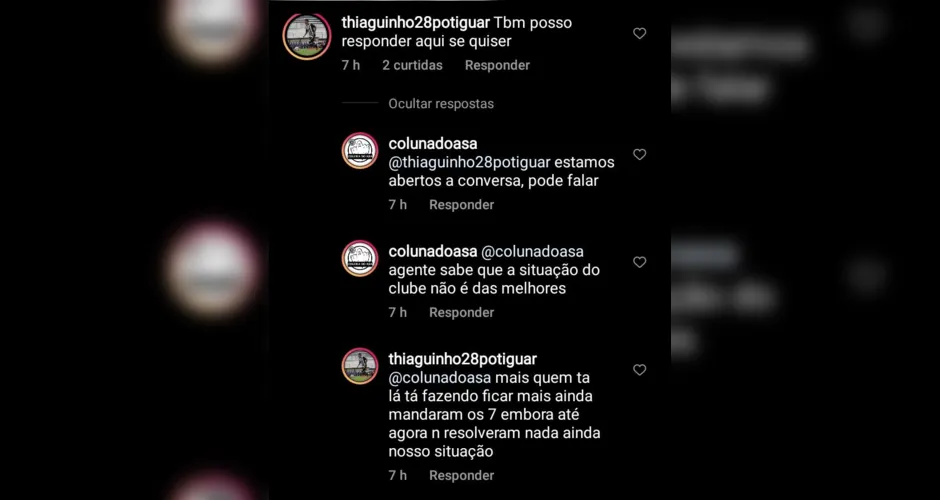 Thiago Potiguar comentou a postagem